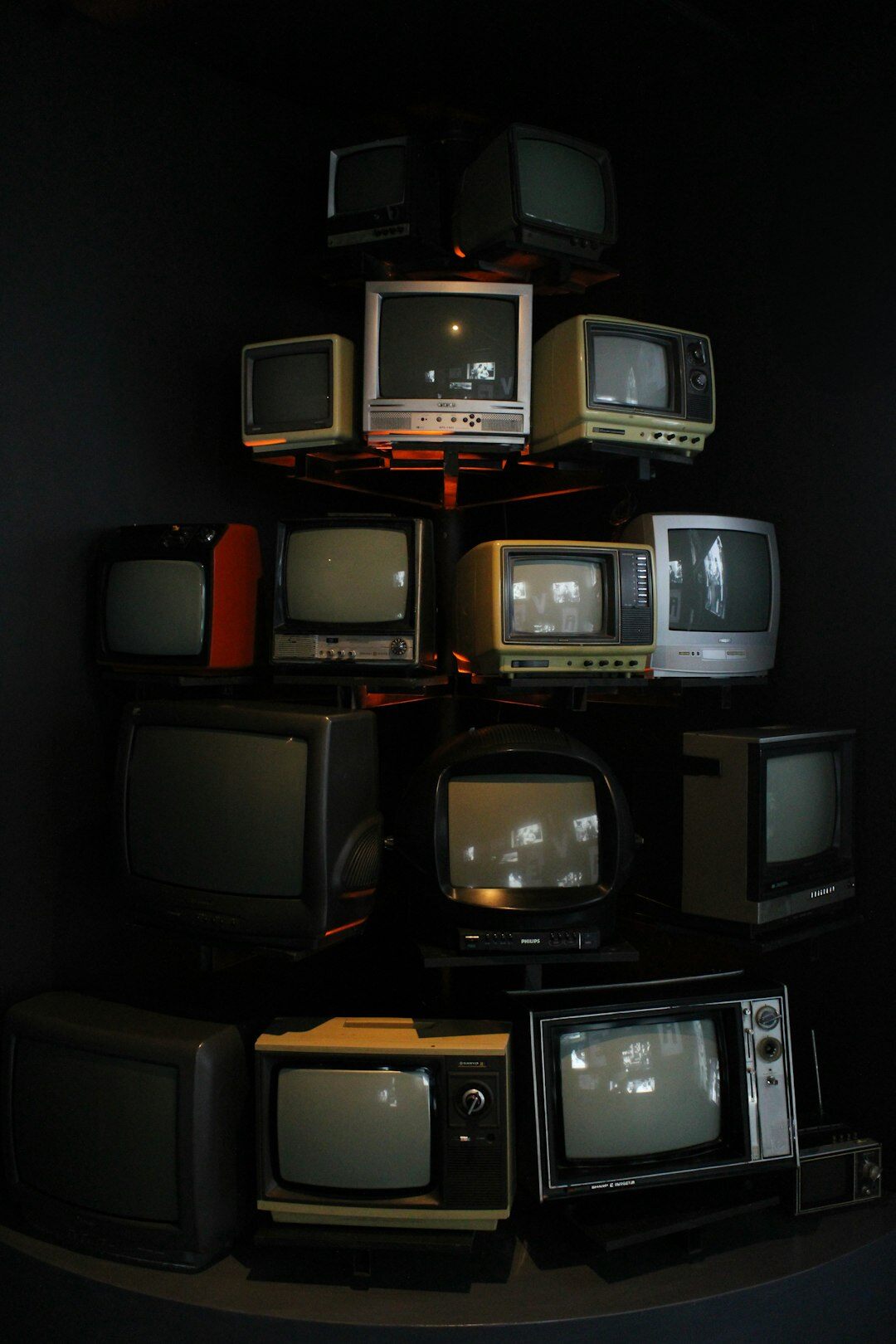 retro television set